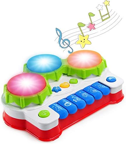 Nextx ピアノ おもちゃドラム おもちゃ 赤ちゃん ベビー たいこ 多機能 キーボード 知育 玩具 四つモードつき B01mzapy1t 1 450円 大人気 New Arrival 最安値挑戦 年中無休 高品質 通販