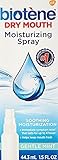 Biotene Gentle Mint Moisturizing Mouth Spray, Sugar-Free, for Dry Mouth and Fresh Breath, 1.5 ounce (1.5 ounce (Pack of 4))