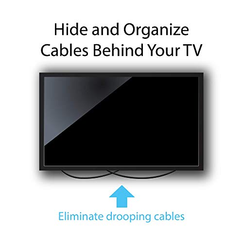 TotalMount Television Cable Managers Organize Your TV Cables