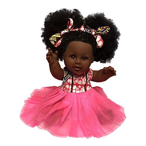 Orijin Bees Dream Puff Bee - 12 inch Afro Doll, Curly Hair Baby Doll, Birthday Gift
