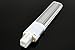 Bonlux 2-Pack 6W LED GX23 PL Lamp GX23d 2-Pin Base 13W CFL/Compact Fluorescent Lamp Replacement 120V Warm White Single Tube LED PL Horizontal Recessed Bulb (Remove/Bypass The Ballast)