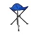 AGOOL Portable Folding Stool Outdoor Square Slack Chair Lightweight Heavy Duty for Camping Mountaineering Hiking Travel House-Using Recreation, Blue