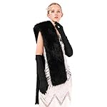 Dikoaina Women's Winter Fake Faux Fur Scarf Wrap Collar Shawl Shrug Dikoaina Women's Winter Fake Faux Fur Scarf Wrap Collar Shawl Shrug