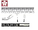 Sakura Pigma Micron fineliner pens 12 piece, Full range drawing set black with professional brush and Gelly roll White