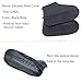 DoDoMagxanadu Silicone Shoe Covers Rain Boot Shoe Cover for Cycling, Outdoor, Camping Garden Waterproof Men Women and Kids Shoe Covers (Black, L)thumb 1