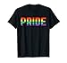 Mens LGBT Pride Month 2017 T-Shirt - LGBT Awareness Month Large Black