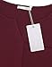 Women Shirts and Blouses,Messic Women's on Sale Tunic Length Tops for Leggings V Neck Cuffed Sleeve Loose Fit Summer Casual Petite Tunic Top (Wine,XX-Large)