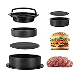 Burger Press Patty Maker Can Make Various Fresh Delicious Stuffed Burger, Sliders Burger, Beef Burger, Hamburger Press Patty Maker Non Stick Meat and Easy to Clean & Easy to Use and Easy to Collect