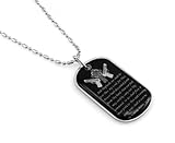 Boondocks Saints Prayer - Coated Dog Tag Necklace-With Free Chain #4