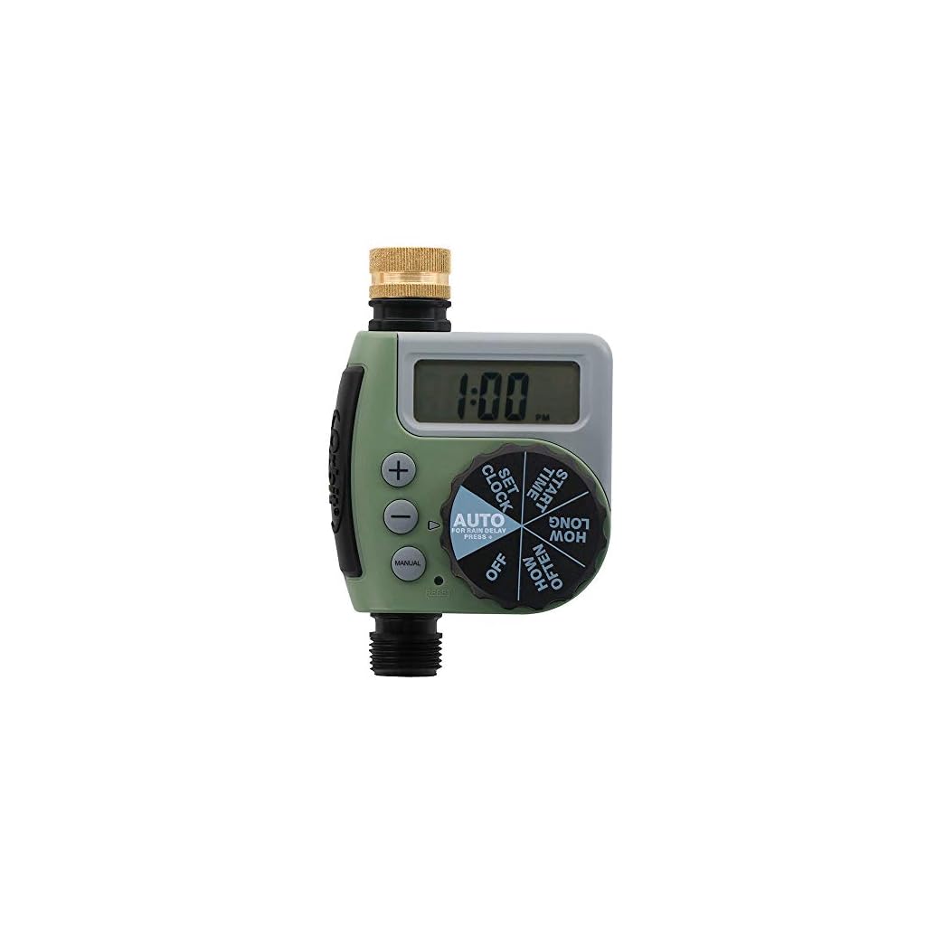 Orbit 50021 InGround BluLock Tubing System and Digital Hose Faucet