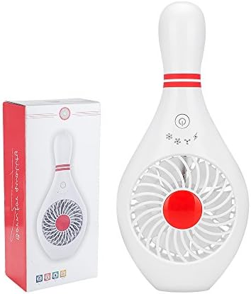 Mini Handheld Fan, Hiwin Personal Portable Desk Desktop Table Fan with USB Rechargeable Battery Operated Electric Fan for Office Room Outdoor Household Traveling (White)