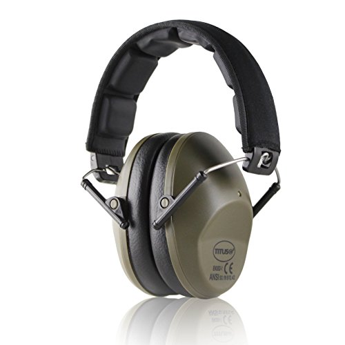 Titus premium hearing protection ear muff - updated hea…