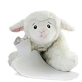 HUGO FROSCH,1.8L Kids Hot Water Bottle with Sheep Cover, Cuddly Cushion 3 in 1, Stuffed Animal, Warmy Animals, Highest Quality - Made in Germany