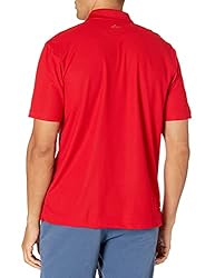 Greg Norman Men's Protek Micro Pique Polo, British
