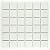 Vogue Premium Quality 2" White Porcelain Square Mosaic Tile Shiny Look Designed In Italy (12x12)