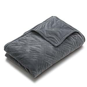 Premium Throws Removealbe Duvet Cover For Weighted Blanket ...