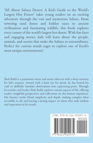 All About Sahara Desert: A Kid's Guide to the World's Largest Hot Desert 1