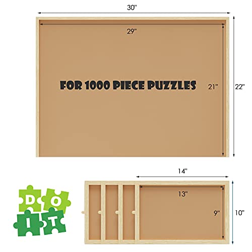 Lovinouse Premium Jigsaw Puzzle Board for 1000 Pieces Puzzles, Portable