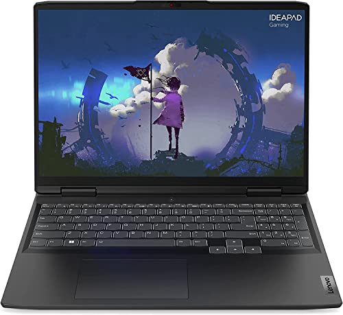 Lenovo 2024 IdeaPad Gaming 15.6” FHD 120Hz IPS Laptop 8-Core AMD Ryzen 7 7735HS NVIDIA GeForce RTX 4050 16GB DDR5 1TB SSD USB-C w/DP WiFi AX BT Webcam HDMI2.0 Backlit KB Windows 10 Pro w/RE USB