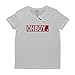 YITAN Letter Funny O Neck Women T Shirts Top White Small