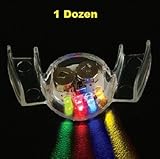 Light Up LED Flashing Mouthpiece (1 dozen)