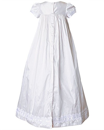 Mariana 9 Month Silk Christening Gown White