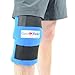 Knee Ice Pack Wrap (11” x 12”) by Cool Relief - Flexible Cold Pack Wrap For Long-Lasting Superior Knee Compression - Knee Ice Pack Wrap For Joint Pain Relief & Faster Injury and Surgery Recovery