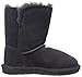 BEARPAW Abigail Shearling Boot (Little Kid/Big Kid),Charcoal,2 M US Little Kid