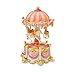 The San Francisco Music Box Company Carousel Dreams Mini 3-Horse Rotating Figurine