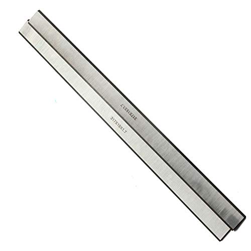 Planer Blades JESTUOUS 12-1/2 Inch for Delta 22-540,22-547 Reversible HSS Replacement Knives 12-1/2 x 3/4 x 1/16,2pcs