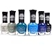 Kleancolor Nail Polish "Don't Get Mad, Get Matte" Lot of 6 Colors! Lacquer KNP10 + FREE EARRING