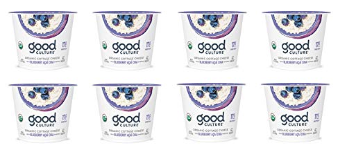 Good Culture, Organic Cottage Cheese, Blueberry Açaí Chia 5.3 oz (8 Pack)