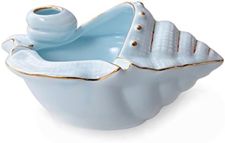 Beautifultracy Conch Porcelain Ashtray (Blue)