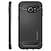 Spigen Rugged Armor Galaxy S6 Edge Plus Case with Resilient Shock Absorption and Carbon Fiber Design for Galaxy S6 Edge Plus 2015 - Black