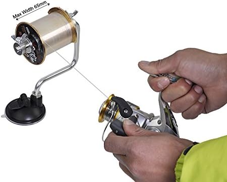 REAMTOP Aluminum Portable Fishing Line Reel Spooler Spool Winder Winding System Tackle
