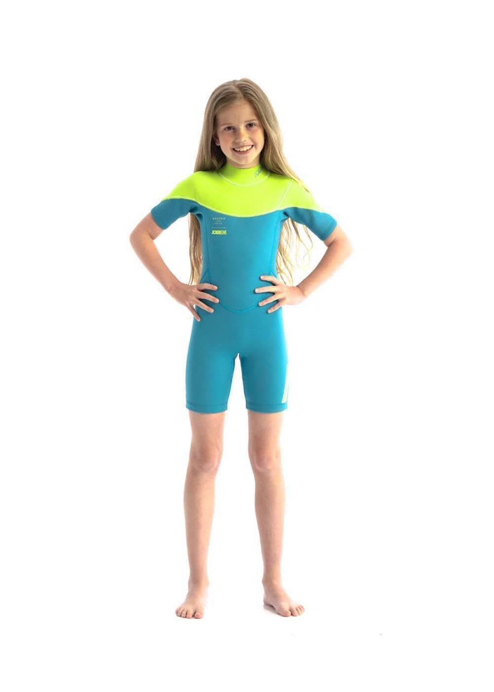 Jobe Junior 2mm Boston Teal Jet Ski Shorty Wetsuit - Black