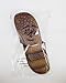 Hawaii Brown and Black Jesus Sandals for Kids (Kid 3, Brown)