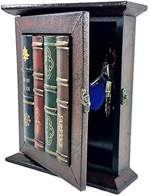 Bellaa 25396 Key Holder Key Boxes Cabinets Wall Mounted Antiques