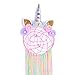 QtGirl Unicorn Dream Catcher for Kids, Dream Catcher Wall Hanging Decoration for Girls Gifts Baby Shower