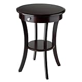 Winsome Wood Sasha Accent Table, Cappuccino