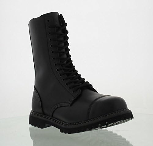 Grinders High Ranger (Herald) Black 14 Hole Men's Ladies Safety Steel Toe Boots