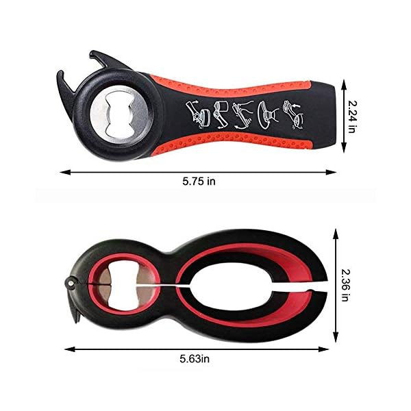 MAEXUS-6-in-1-Multi-Opener-Jar-Opener-5-in-1-Bottle-Can-Opener-Set-Seal-Soda-Lid-Twist-Grips-with-Instructions-Jar-Opener-for-Chef-Kids-Kitchen-Holiday-Party-Gift MAEXUS 6 in 1 Multi Opener Jar Opener, 5 in 1 Bottle Can Opener Set, Seal Soda Lid Twist Grips with Instructions, Jar…