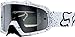 Fox Racing AIRSPC Flight Adult Motocross Motorcycle Goggles Eyewear - White-Black/Chrome Spark / One Size Fits All