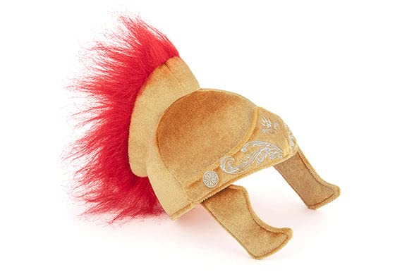 P.L.A.Y. Gladiator Helmet Plush Dog Toy – Eco-Friendly, Durable & Handmade with Recycled Fill, Double-Layered Fabric, Reinforced Stitching – Machine Washable & Dryer Safe Dog Chew toy — image 1