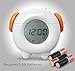 Stay-in-Bed Light Alarm Clock for Kids. Teaches Child When Fine to Wake Up - Plus Night-Light. Battery or USB New & Revised 2018 Edition