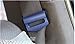 Nicebee 2Pcs Blue Universal Fit Car Seatbelt Adjuster Clip Belt Strap Clamp Shoulder Neck Comfort Adjustment Child Safety Stopper Buckle