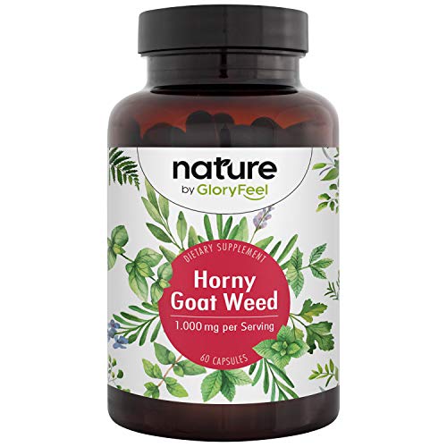 Horny Goat Weed for Women & Men 60 Capsules with Maca, Tribulus & L