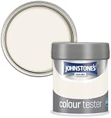 Johnstone's White Lace Wall & Ceiling Paint Tester Pot 75ml Emulsion view 2