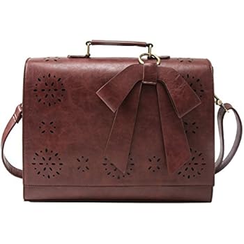 Amazon.com: ECOSUSI Ladies PU Leather Laptop Bag Briefcase ... Amazon.com: ECOSUSI Ladies PU Leather Laptop Bag Briefcase ...