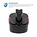 Powerextra 12V Replacement Battery Compatible with Lincoln Grease Guns 12V Battery LIN-1200 LIN-1240 LIN-1242 LIN-1244 Replace for Lincoln 12V Battery 1201 LIN-1201 218-787